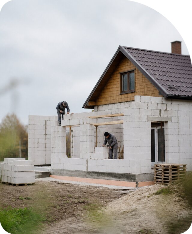 Пристройка из пеноблоков в Биробиджане под ключ от 35483 р. | РадиДОМА-Брб